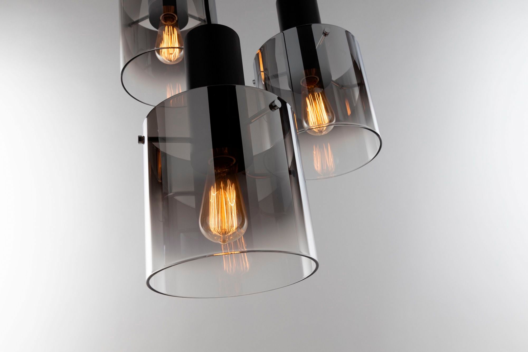 Image 5 Artcraft Henley 19 3/4" Wide Satin Black Multi-Light Pendant more views