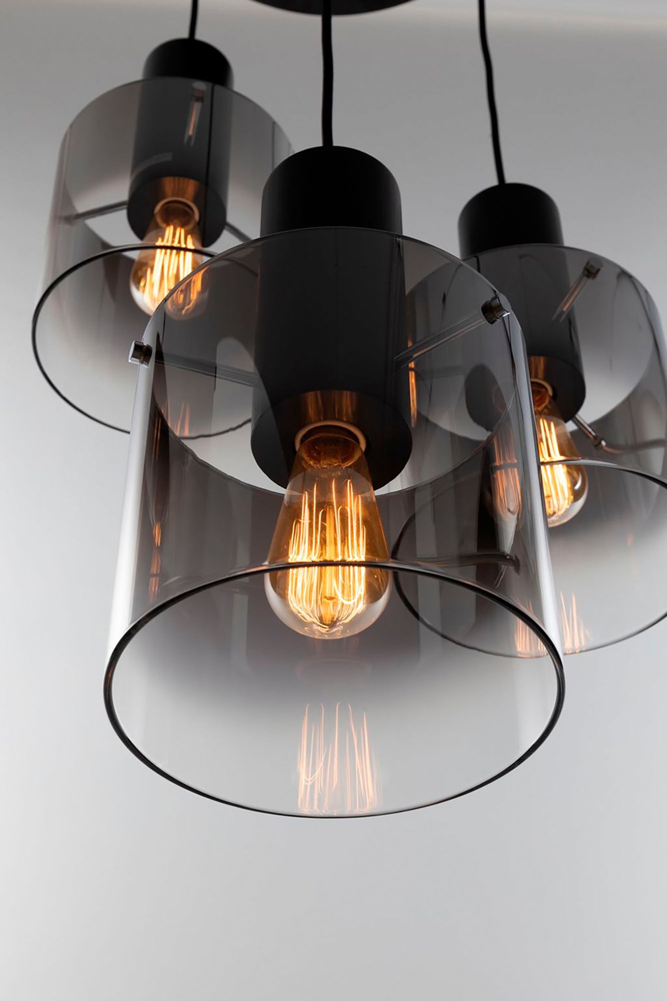 Artcraft Henley 19 3/4" Wide Satin Black Multi-Light Pendant