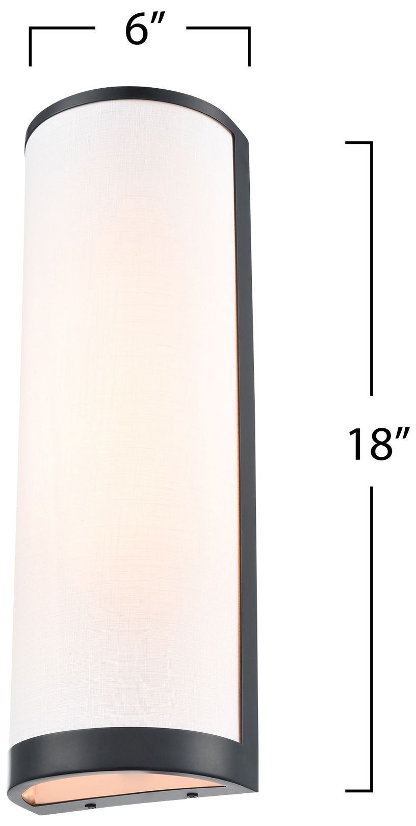 Image 5 ArtCraft High Street 18" High Black Wall Sconce more views