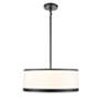 2_Artcraft High Street 18" Wide Black Drum Chandelier more views