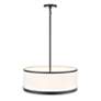 3_Artcraft High Street 18" Wide Black Drum Chandelier more views