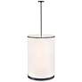 2_Artcraft High Street 24" Wide Black Cylinder Chandelier more views