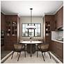 6_Artcraft High Street 24" Wide Black Drum Chandelier more views