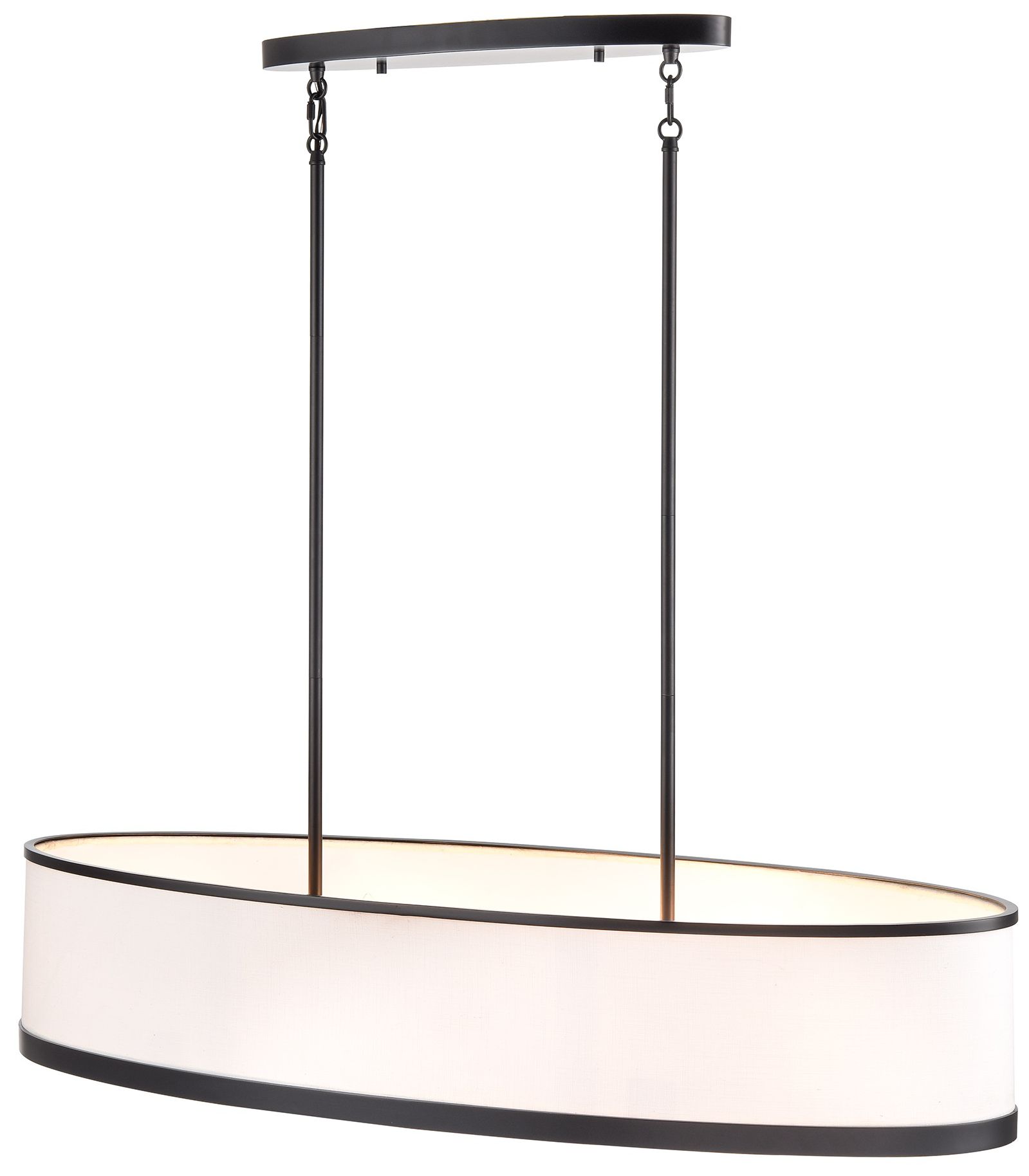 Image 3 Artcraft High Street 38" Wide Black Linear Chandelier more views