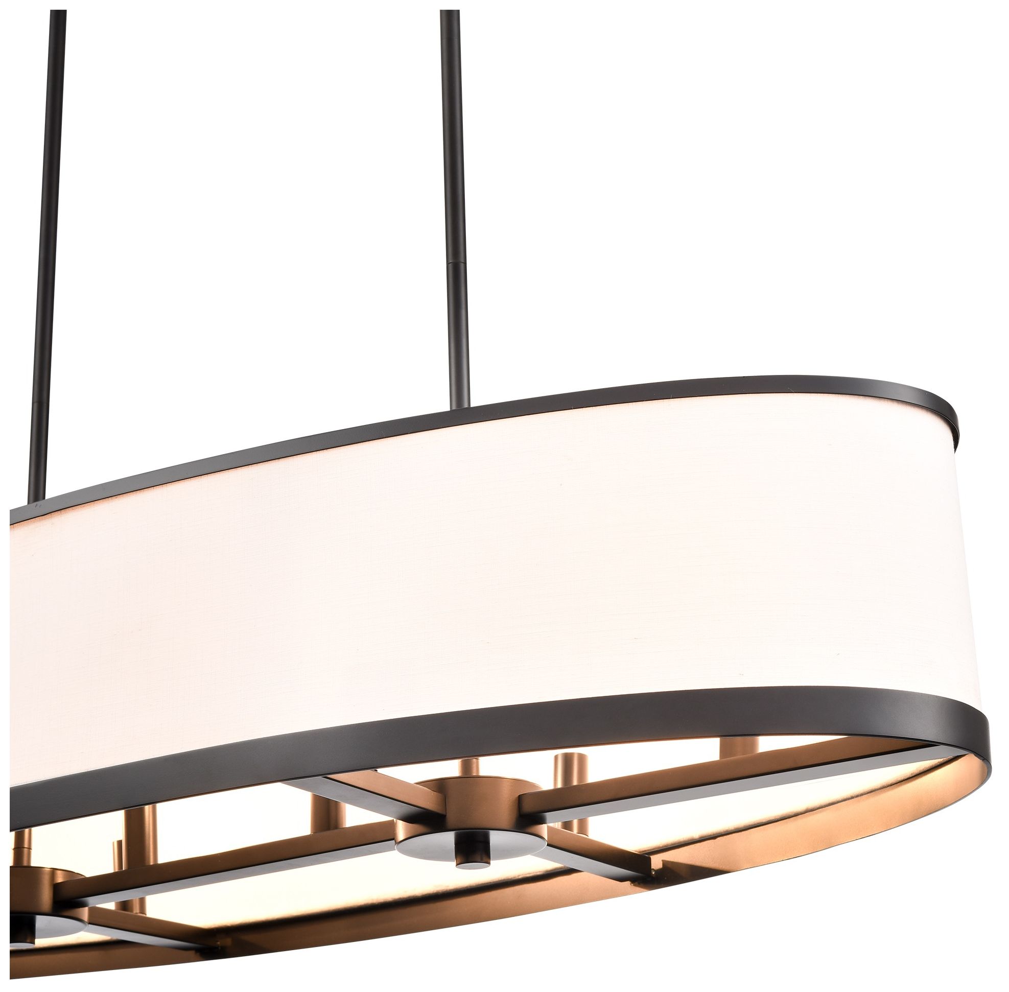 Image 4 Artcraft High Street 38" Wide Black Linear Chandelier more views