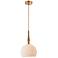 Artcraft Kate 13 3/4" Wide Brushed Brass Pendant Light