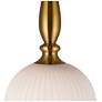 Thumbnail3 of Artcraft Kate 13 3/4" Wide Brushed Brass Pendant Light more views