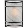 2_ArtCraft Keswick 13" High Black Outdoor Wall Light more views