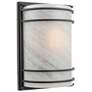 3_ArtCraft Keswick 13" High Black Outdoor Wall Light more views