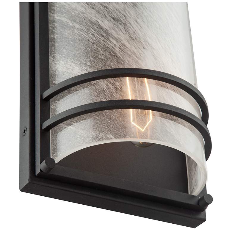Image 4 ArtCraft Keswick 16 1/4"H Black 2-Light Outdoor Wall Light more views