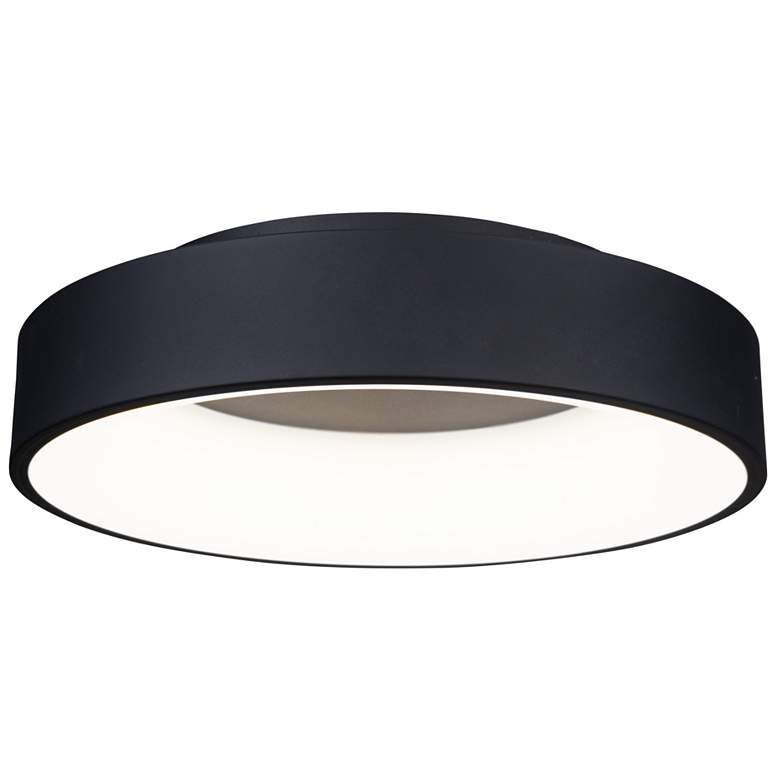 Image 1 Artcraft Lazio LED Flush Mount Black