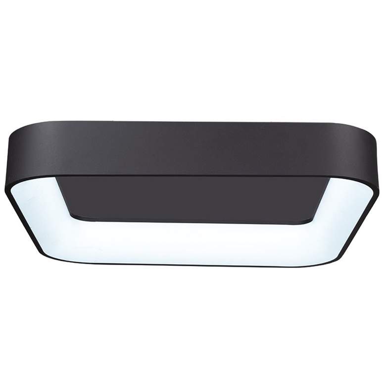 Image 1 Artcraft Lazio LED Flush Mount Black