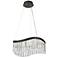 ArtCraft Lily 16 1/4" Wide Brushed Brass Chandelier
