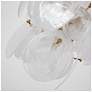7_ArtCraft Lily 16 1/4" Wide Brushed Brass Chandelier more views