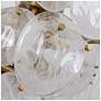 ArtCraft Lily 23 1/2" Wide Brushed Brass Chandelier