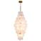 ArtCraft Lily 28" Wide Brushed Brass Chandelier