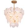 1_ArtCraft Lily 28" Wide Brushed Brass Empire Chandelier