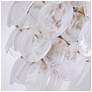 ArtCraft Lily 28" Wide Brushed Brass Empire Chandelier