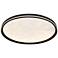 Artcraft Luna 20" Wide Black LED Ceiling Light