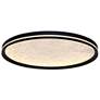 2_Artcraft Luna 20" Wide Black LED Ceiling Light more views