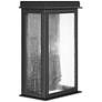 4_ArtCraft Madrid 16" High Black 2-Light Outdoor Wall Light more views