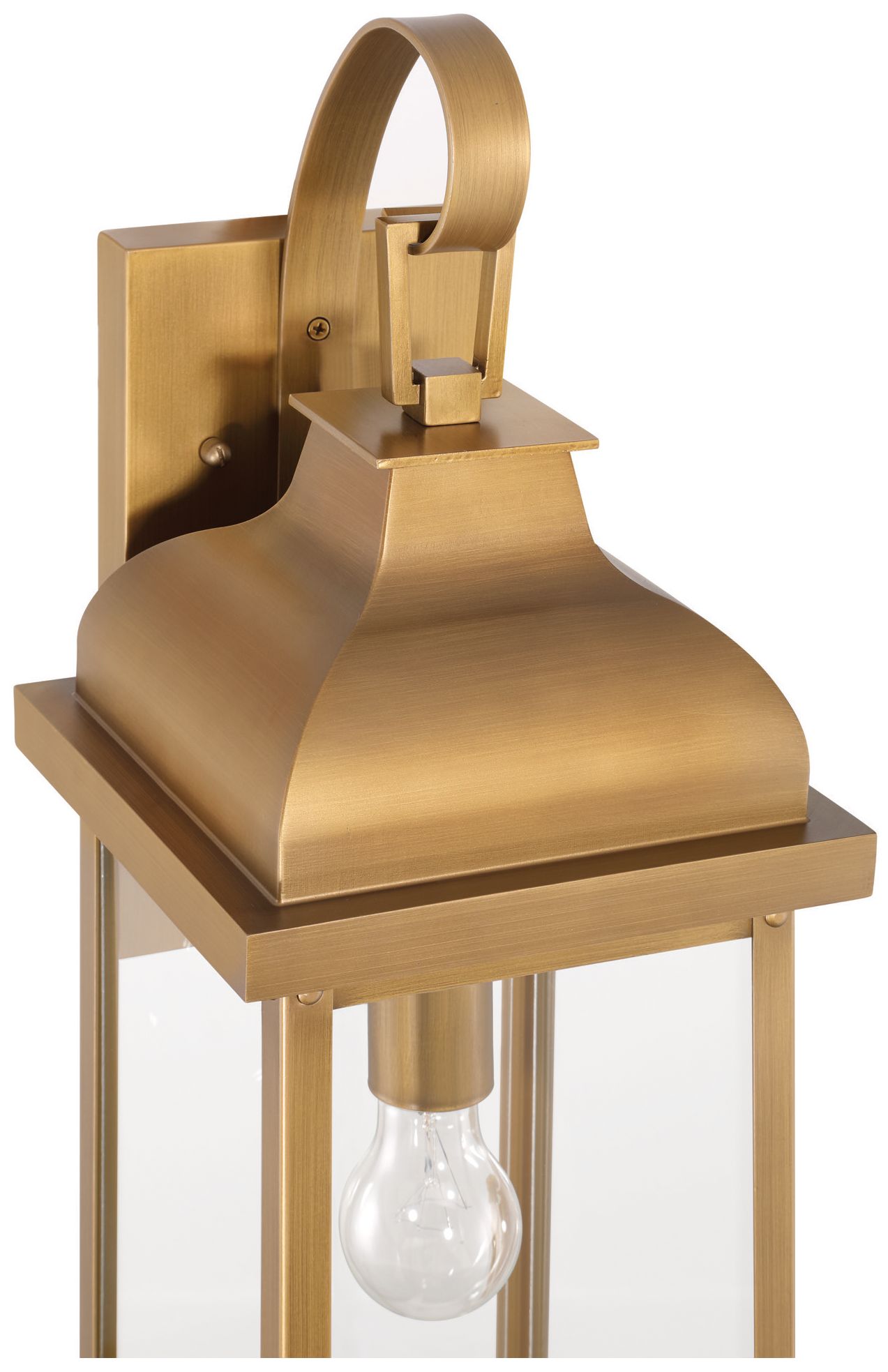 Image 3 ArtCraft Madrid 17 1/2"H Weathered Brass Outdoor Wall Light more views