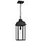 Artcraft Madrid 20 1/2" High Black Outdoor Hanging Light