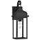 ArtCraft Madrid 23 1/2" High Black Outdoor Wall Light