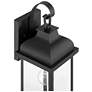 3_ArtCraft Madrid 23 1/2" High Black Outdoor Wall Light more views