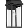 4_ArtCraft Madrid 23 1/2" High Black Outdoor Wall Light more views