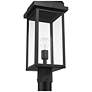 3_Artcraft Madrid 24" High Black Outdoor Post Light more views