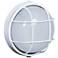 Artcraft Marine 10" High White Metal Outdoor Wall Light