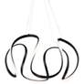 1_Artcraft Mira 25" Wide Black LED Pendant Light