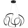 3_Artcraft Mira 25" Wide Black LED Pendant Light more views