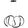 4_Artcraft Mira 25" Wide Black LED Pendant Light more views