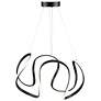 6_Artcraft Mira 25" Wide Black LED Pendant Light more views