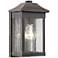 Artcraft Morgan 10 1/2" High Rust Outdoor Wall Light