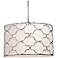 Artcraft Morocco 23" Wide Chrome Pendant Light