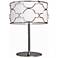 Artcraft Morocco Chrome Table Lamp