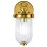 1_ArtCraft Myla 11" High Vintage Brass Wall Sconce