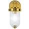 ArtCraft Myla 11" High Vintage Brass Wall Sconce