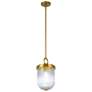 1_Artcraft Myla 8 1/2" Wide Vintage Brass Mini Pendant