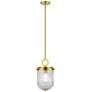 2_Artcraft Myla 8 1/2" Wide Vintage Brass Mini Pendant more views