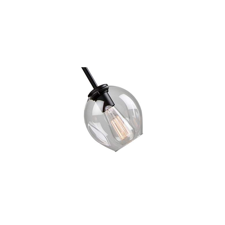 Image 3 Artcraft Organic 6 1/4" Wide Black Mini Pendant more views