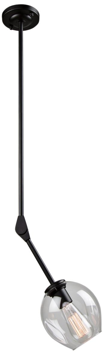 Image 4 Artcraft Organic 6 1/4" Wide Black Mini Pendant more views