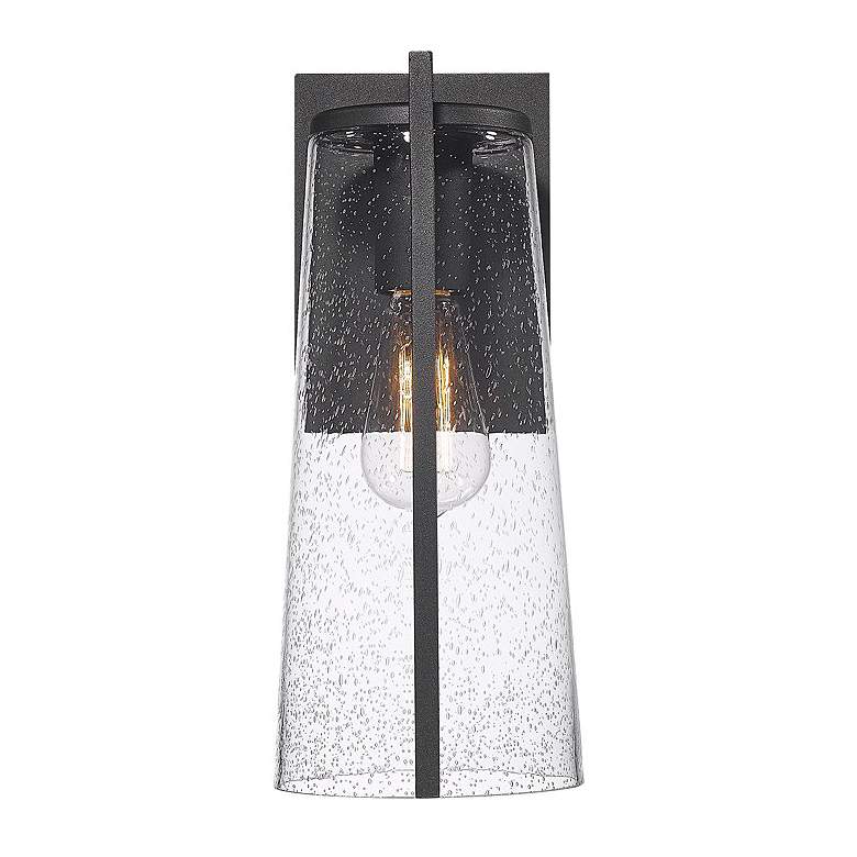 Image 1 Artcraft Portofino 14 inch High Outdoor Wall Light Black