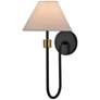 4_ArtCraft Providence 19" High Black Wall Light more views