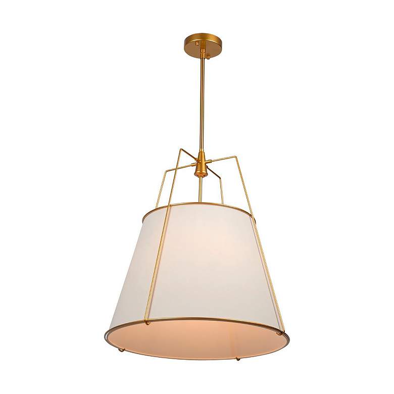 Image 3 Artcraft Pullman 20 1/4" Wide Brass Pendant Light more views