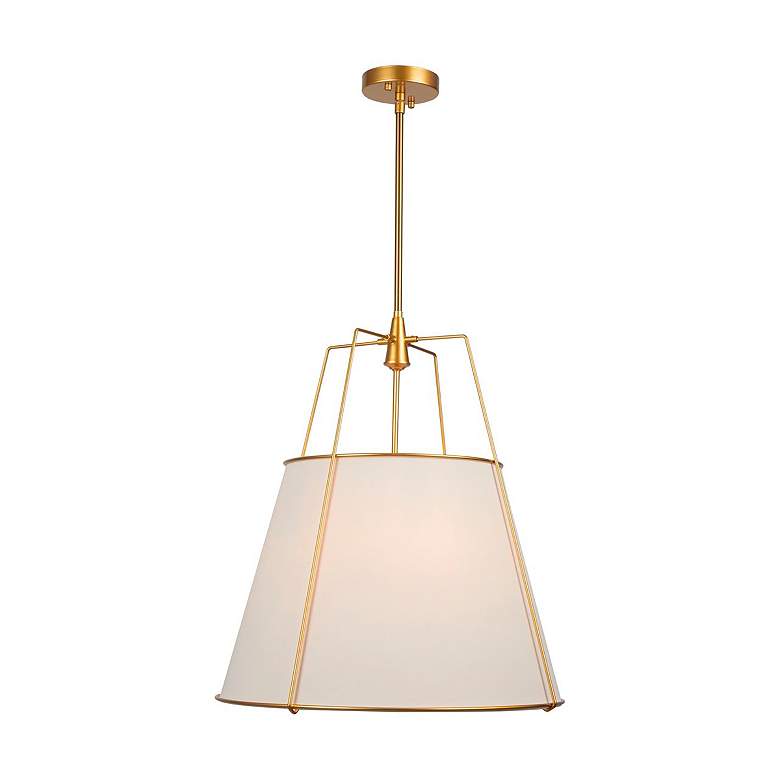 Image 4 Artcraft Pullman 20 1/4" Wide Brass Pendant Light more views
