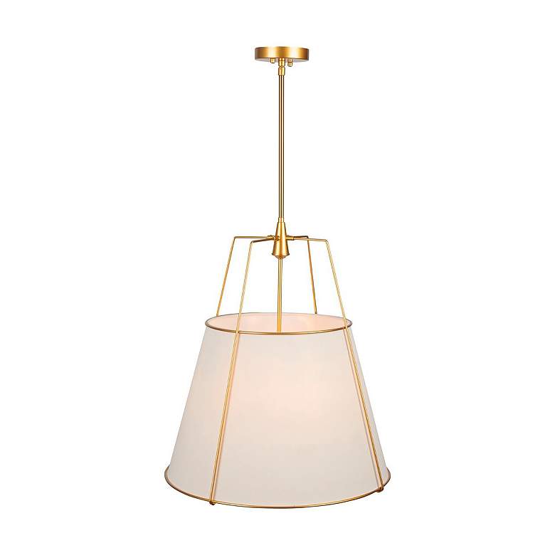 Image 5 Artcraft Pullman 20 1/4" Wide Brass Pendant Light more views